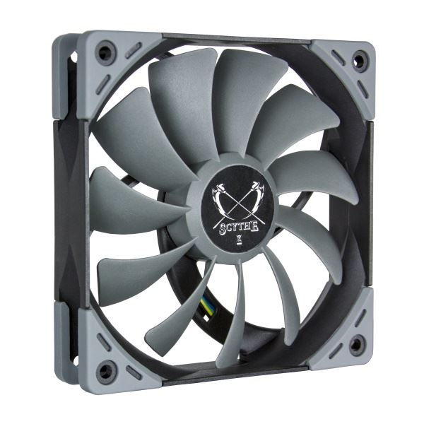 Scythe Kaze Flex 120 PWM ház hűtő 12 cm /SU1225FD12M-RHP/ 300-1200rpm