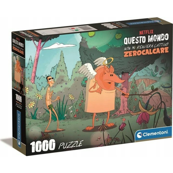 Clementoni Zerocalcare 1000 Darabos Puzzle - Angel
