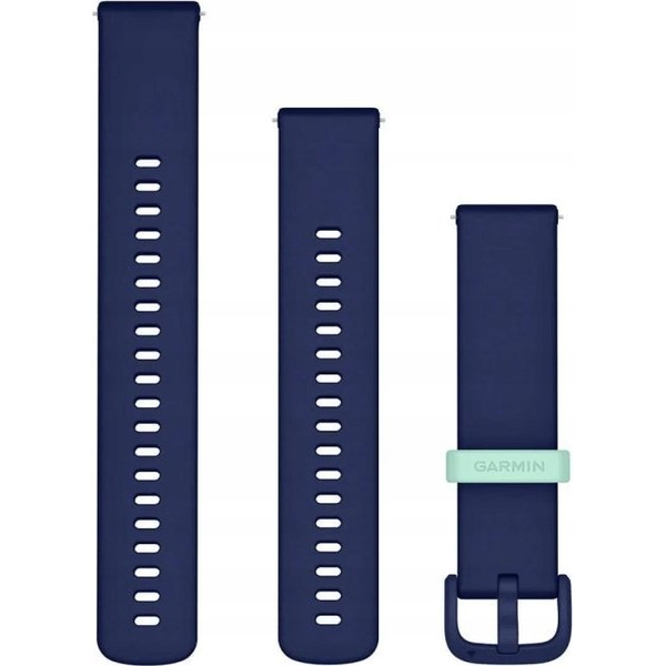 GARMIN Vívoactive 5 óraszíj 20mm kék szilikon (Quick Release)