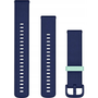 GARMIN Vívoactive 5 óraszíj 20mm kék szilikon (Quick Release)