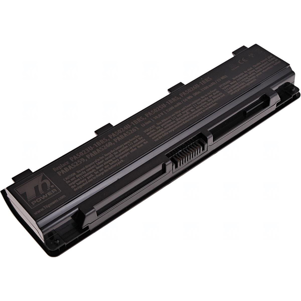T6 Power for Toshiba Satellite Pro C840 series, Li-Ion, 10.8 V, 5200 mAh (56 Wh), black