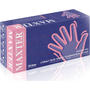 Védőkesztyű, egyszer használatos, nitril, XS méret, 100 db, púder nélküli, pink