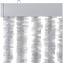 szürke zsenília rovarfüggöny 100 x 230 cm