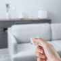 Уред против изгубване Smart Baseus T2 Pro с кабел, Bluetooth, Бял