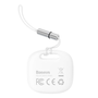Уред против изгубване Smart Baseus T2 Pro с кабел, Bluetooth, Бял