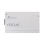 Seasonic Focus GX White ATX 3.0 1000W moduláris tápegység (FOCUS-GX-1000 WHITE ATX 3.0)