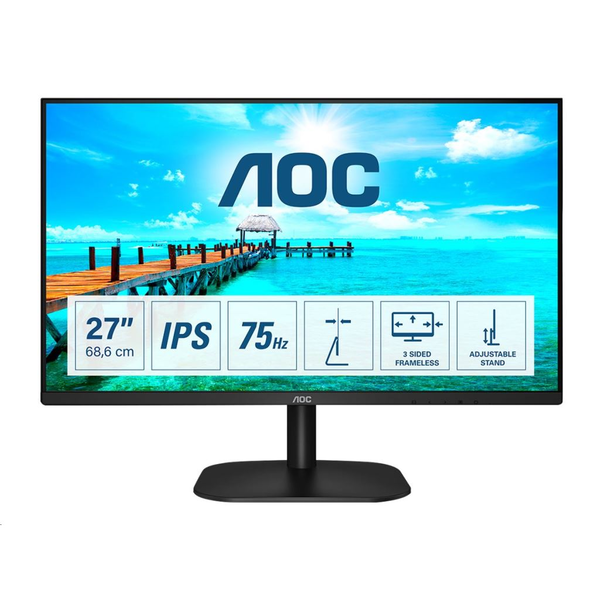 27" AOC 27B2DA LCD monitor