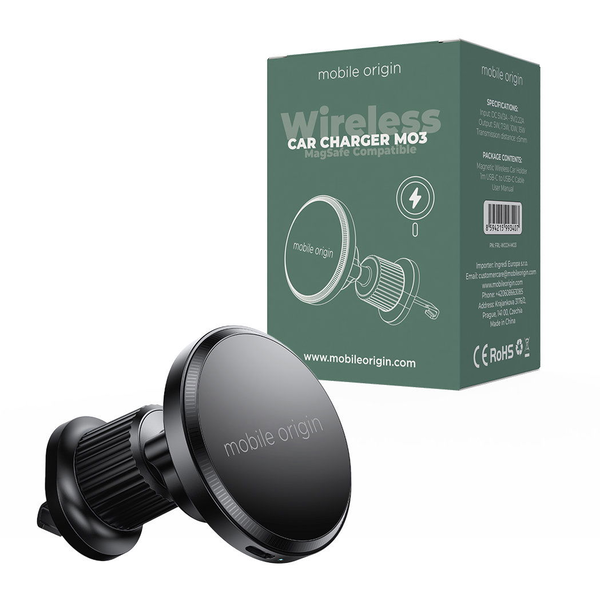 Mobile Origin Wireless Car Charger MO3 MagSafe Compatible