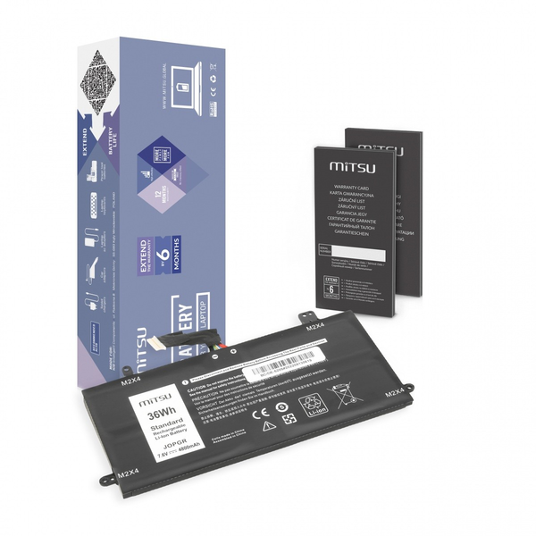 MITSU Dell Latitude 12 (5285) / 12 (5289) Notebook akkumulátor 36Wh
