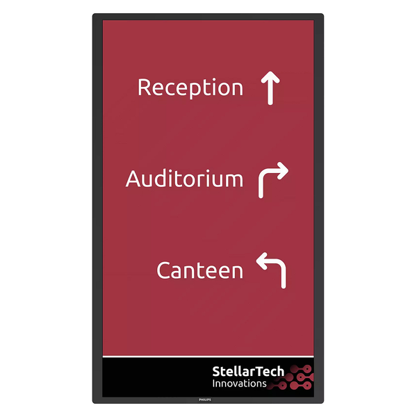 Philips Signage Solutions 32BDL5150I/00 tartalomszolgáltató (signage) kijelző Laposképernyős digitális reklámtábla 80 cm (31.5") Wi-Fi Quad HD Fekete Beépített processzor Android