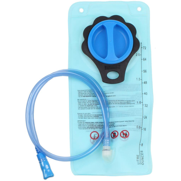 ABBEY-CAMP Camelbag Water bag, 2 l, multipack 2pcs