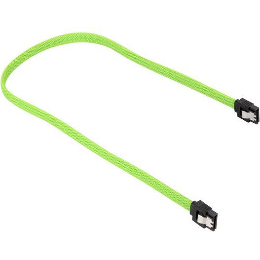 Sharkoon SATA III kábel zöld - 30 cm (4044951016624)