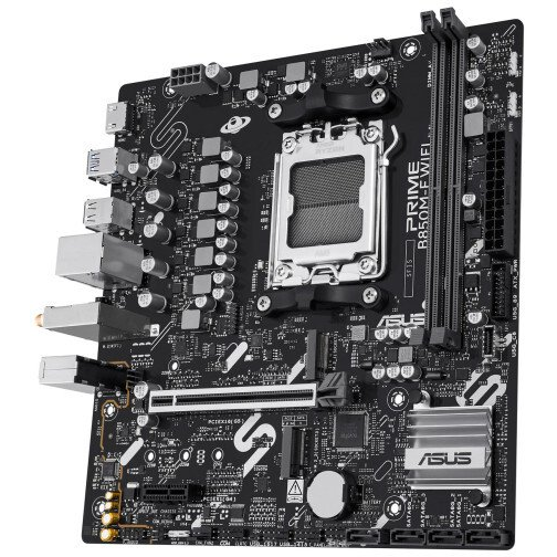 ASUS Alaplap AM5 PRIME B850M-F WIFI AMD B850, mATX