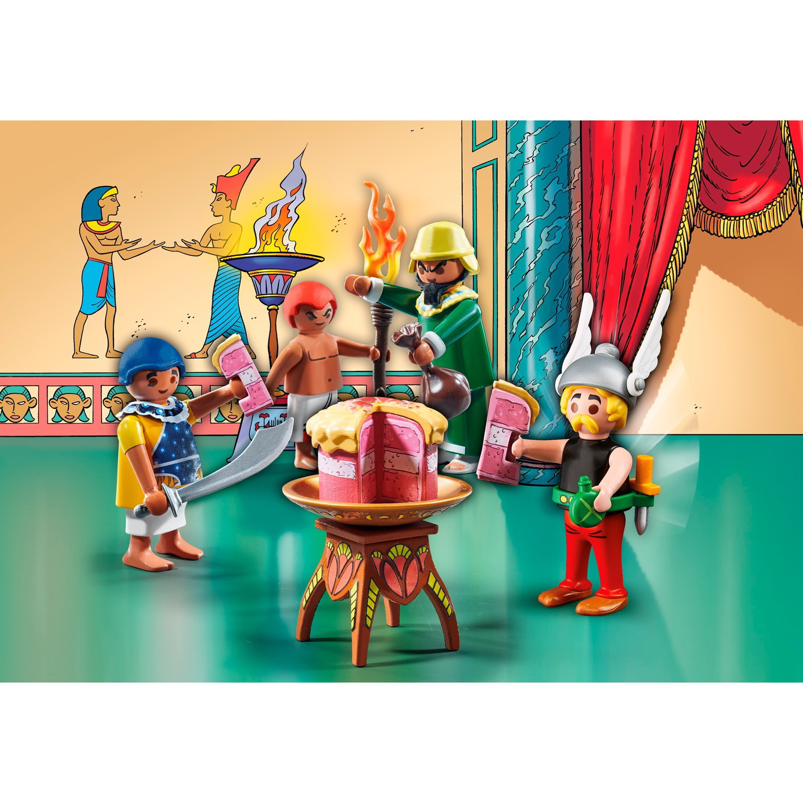 Playmobil Asterix Artifis mérgezett tortája (71269)