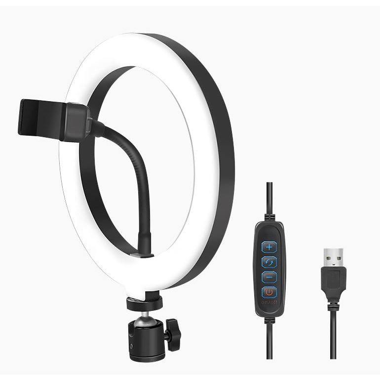 Logilink LED körfény okostelefonhoz fekete (AA0151) (AA0151)