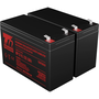 T6 Power battery set for Hewlett Packard T1000XR, VRLA, 12 V