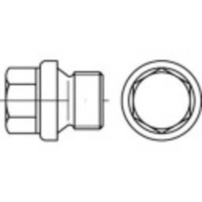 TOOLCRAFT 112774 Zárócsavar M24 Külső hatlap DIN 910 Acél 25 db (112774)