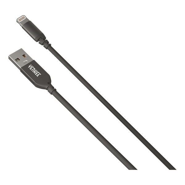 Yenkee USB2.0 - Lightning Adat- és töltőkábel 2m - Fekete