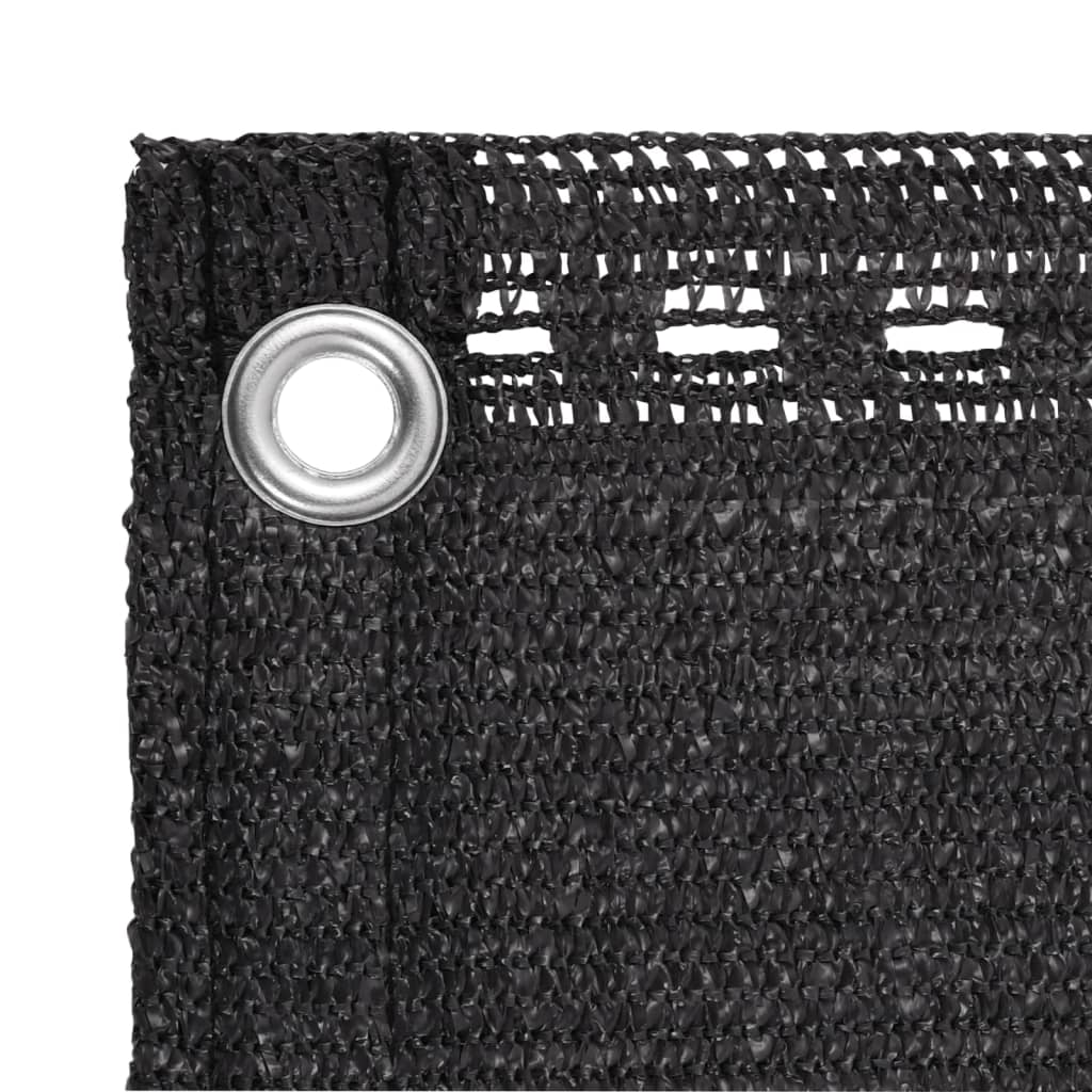 antracitszürke HDPE erkélytakaró 75 x 300 cm (310836)