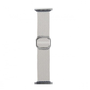 Phoner Hook Apple Watch csatos fonott szövet szíj 49/45/44/42mm fehér (72692)