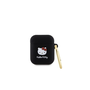 Hello Kitty 3D Kitty Head Airpods 1 / 2 Szilikon tok - Fekete