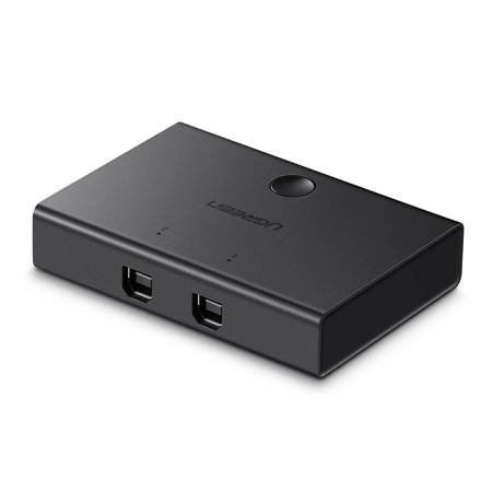 Ugreen KVM přepínač USB 2x1 + 2 kabely