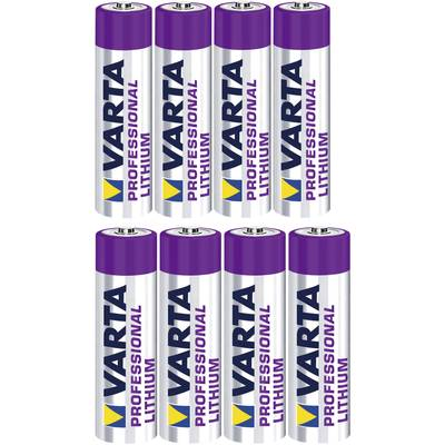 Lítium elemkészlet 4xAAA, 4xAA, Varta Professional (6103301404, 6106301404)