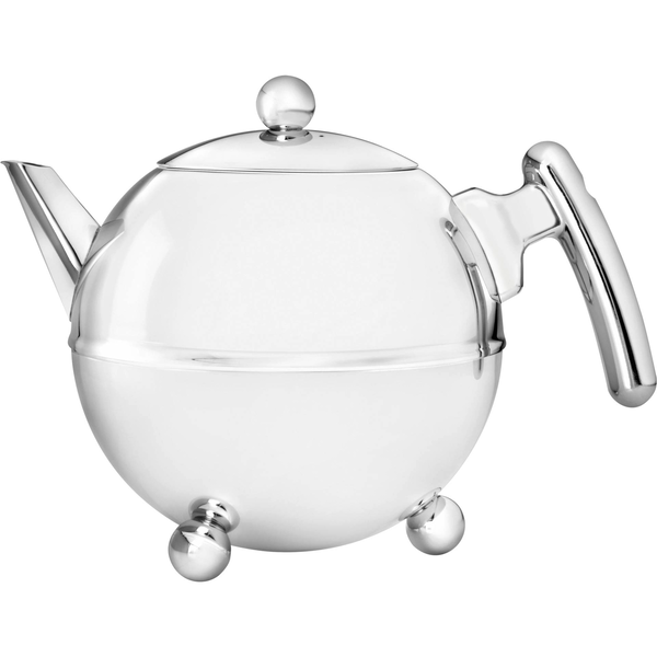Bredemeijer Bella Ronde 0,75L Teáskanna - Ezüst