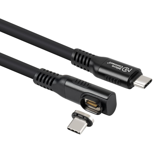 Microconnect MC-LS-USB4CC0.15-A cavo USB USB4 Gen 3x2 0,15 m USB C Nero