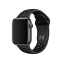 Apple Watch 40 mm-es Nike sportszíj antracit-fekete S/M & M/L  (mx8c2zm/a)