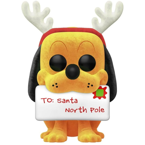 Funko Pop! Disney: Holiday - Pluto (Flocked) (Special Edition)
