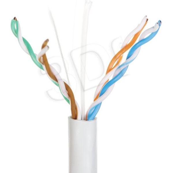 Alantec KIU6PVC305Q Hálózati Kábel Világosszürke 305 M Cat6 U/UTP (UTP)