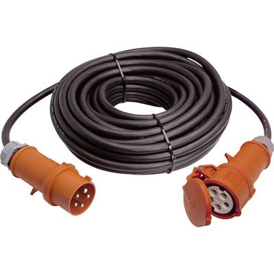 as - Schwabe 61205 Áram Hosszabbítókábel 16 A Fekete 5.00 m (61205)