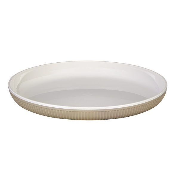 IRIS G-804 SHELL ROUND kétszínű tányér 215mm átmérő 21,5x2,5cm (G-804)