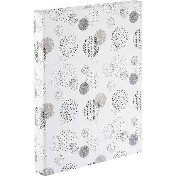 Hama Graphic fotoalbum og arkbeskyttelse Beige, Sort, Hvid 80 ark 10 x 15 Spiral indbinding