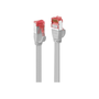 Lindy RJ45 Cat.6 U/FTP 0.3m hálózati kábel Szürke 0,3 M Cat6 U/FTP (STP)