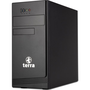TERRA EU1009805 PC Intel® Core™ i3 i3-12100 8 GB DDR4-SDRAM 250 GB SSD Mini Tower Fekete