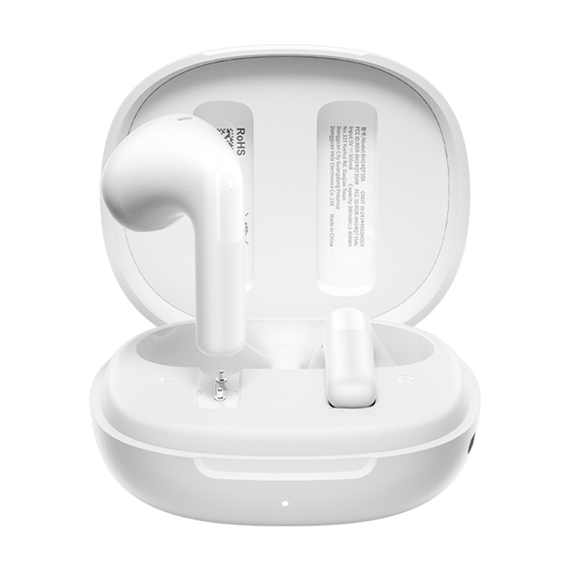QCY Ailybuds E10 QT35 TWS Bluetooth Fülhallgató Headset Töltőtokban - Fehér (T35 WHITE)