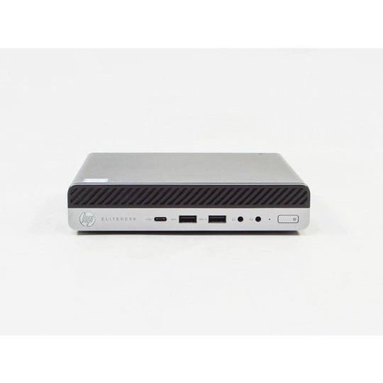 Számítógép HP EliteDesk 800 65W G4 DM Tiny | i7-8700 | 16GB DDR4 | 256GB (M.2) SSD | NO ODD | UHD 630 | Windows 11 Pro | Silver
