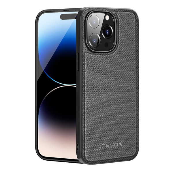 Nevox StyleShell Nylo Apple iPhone 15 Pro Tok - Fekete