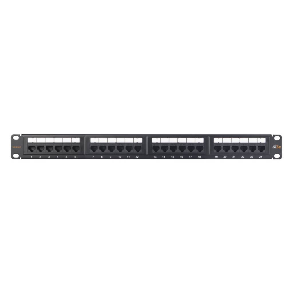 Nikomax UTP patch panel cat.5e 24 port 19