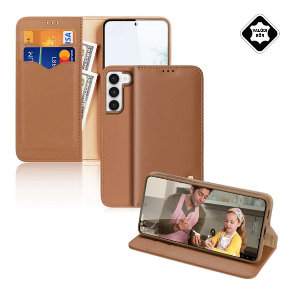 Dux Ducis Hivo Samsung Galaxy S23 Plus Flip Tok - Barna