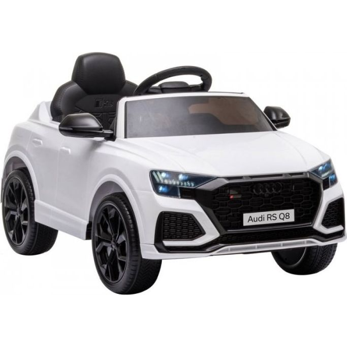 Audi RS Q8 7901 12 V Elektromos Kisautó - 2.4 GHz, Szülői Távirányítóval, EVA Kerekekkel, Fehér (7901)