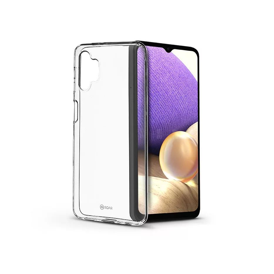 Roar All Day Full 360 Samsung A326B Galaxy A32 5G szilikon hátlaptok átlátszó (KC0677) (KC0677)