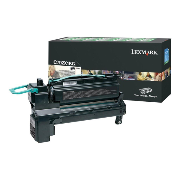 Lexmark C792X1KG tonerová náplň 1 kusů Originální Černá