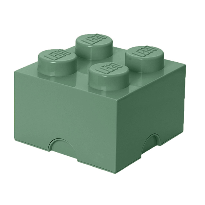 LEGO 40031747 Tároló doboz 4 - Szürkészöld (40031747)