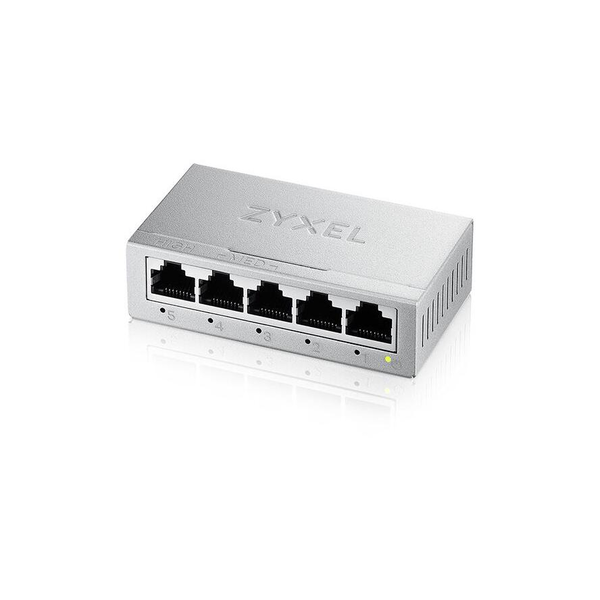 Zyxel GS-105BV5-EU0101F hálózati kapcsoló Beállítást nem igénylő (unmanaged) L2 Gigabit Ethernet (10/100/1000)