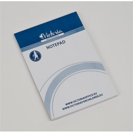 Victoria A6 Jegyzettömb sima - Fehér (250 lap) (A/6)