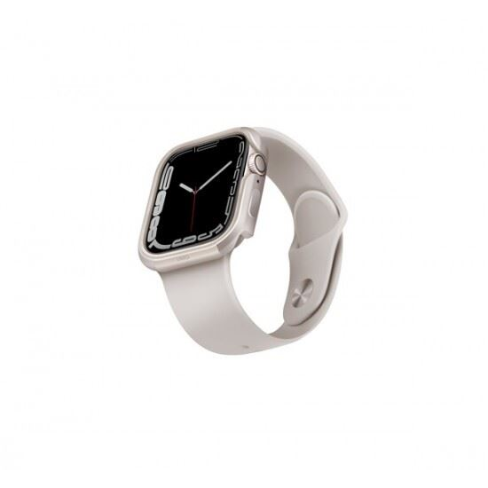 Uniq Valencia Apple Watch 45mm/44mm aluminium tok, csillagfény (UNIQ-45MM-VALSLGT)