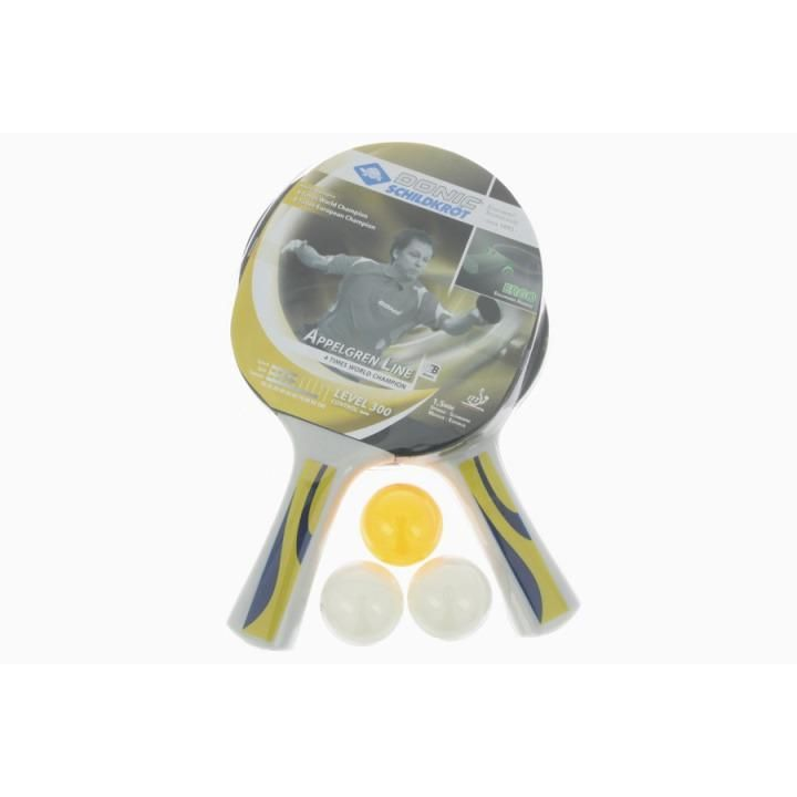Ping-pong szett Donic Appelgren Line 300 kék-piros nyéllel (788413 SSB0292)